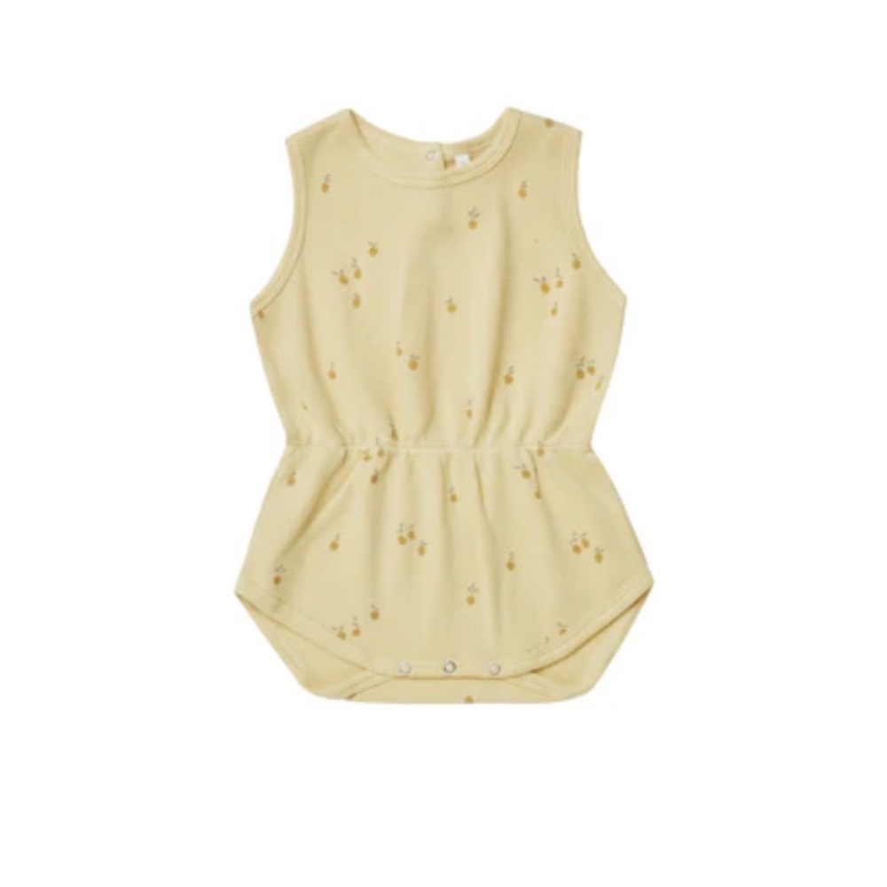 Rylee & Cru Lemons Cinch Playsuit